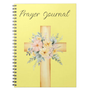 Cuaderno Bloc de notas de la plegaria amarilla