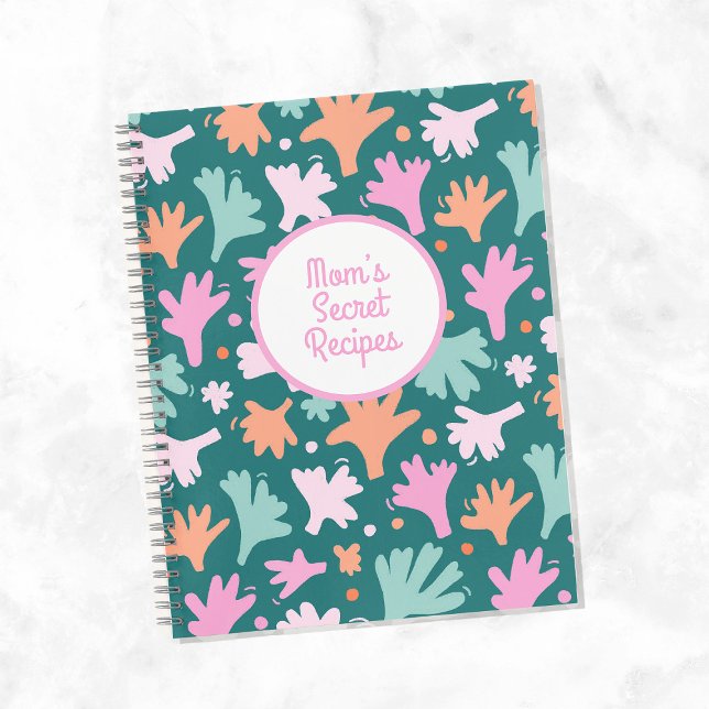 Cuaderno Bloc de notas de la receta de nombres de verduras  (Subido por el creador)