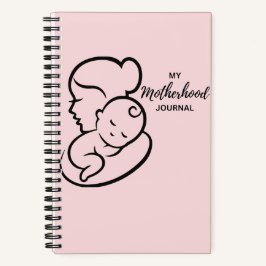 Cuaderno Bloc de notas de la revista Motherhood