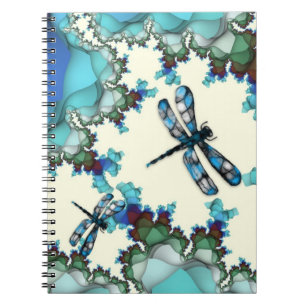 Cuaderno Bloc de notas de la tierra de la libélula