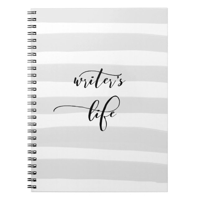 Cuaderno Bloc de notas de la vida del escritor (Frente)