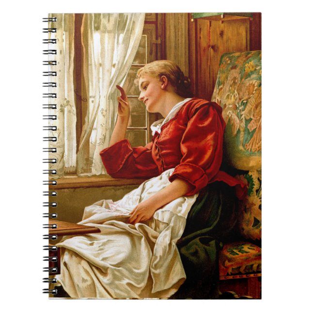 Cuaderno Bloc de notas de Lady Spiral de Victoria (Frente)