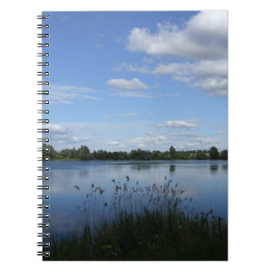 Cuaderno Bloc de notas de lago