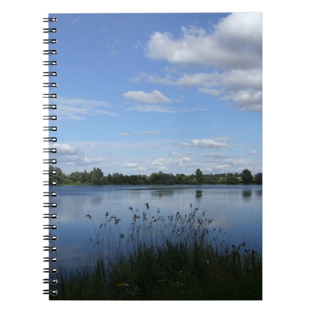 Cuaderno Bloc de notas de lago (Frente)