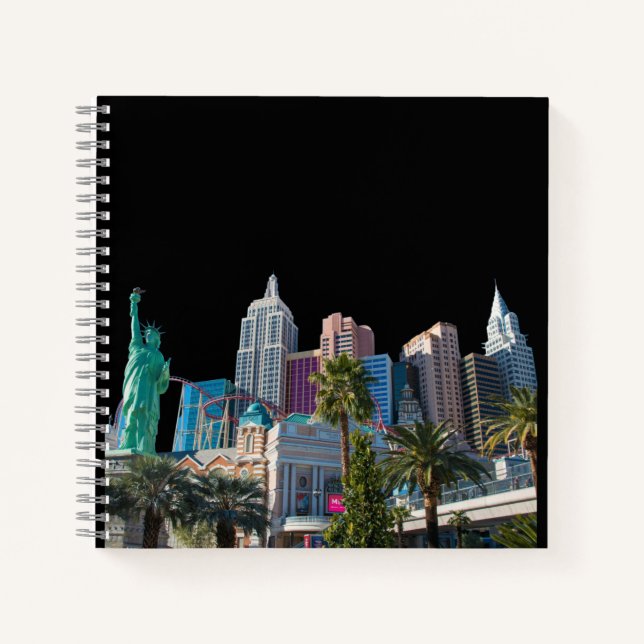Cuaderno Bloc de notas de Las Vegas (Anverso)