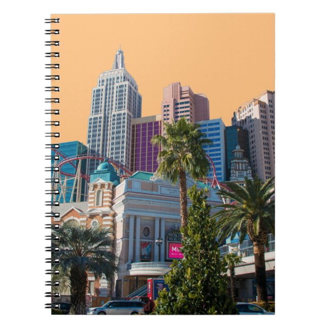 Cuaderno Bloc de notas de Las Vegas (Frente)