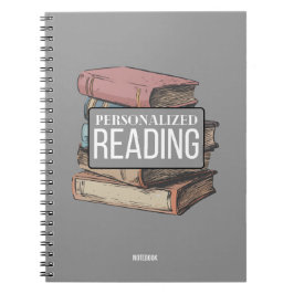 Cuaderno Bloc de notas de lectura personalizado