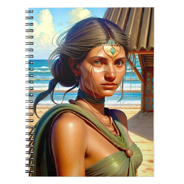 Cuaderno Bloc de notas de Lemurian (Frente)