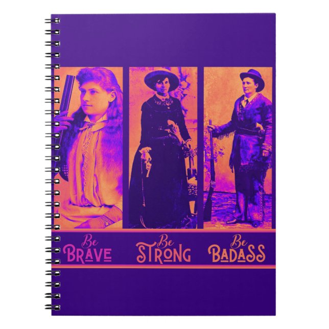 Cuaderno Bloc de notas de leyendas de Badass (Frente)