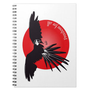 Cuaderno Bloc de notas de libertad
