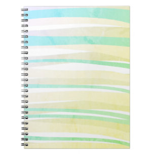 Cuaderno Bloc de notas de líneas ombre de Moda mínima de Bo