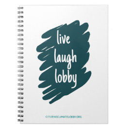 Cuaderno Bloc de notas de Live Laugh