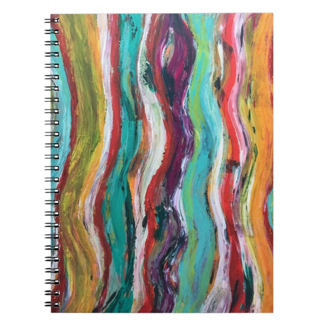 Cuaderno Bloc de notas de longitud de onda (Frente)