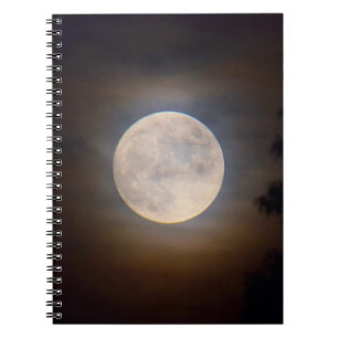 Cuaderno Bloc de notas de luna llena
