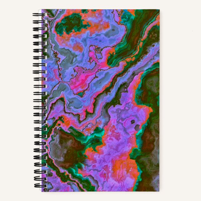 Cuaderno Bloc de notas de mármol agrio (Anverso)
