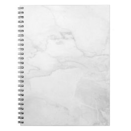 Cuaderno Bloc de notas de mármol blanco