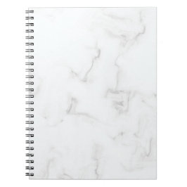 Cuaderno Bloc de notas de mármol blanco