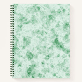 Cuaderno Bloc de notas de mármol verde