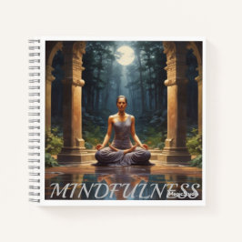 Cuaderno Bloc de notas de meditación de IA