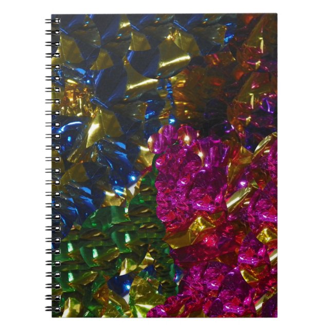 Cuaderno Bloc de notas de mezcla multicolor (Frente)