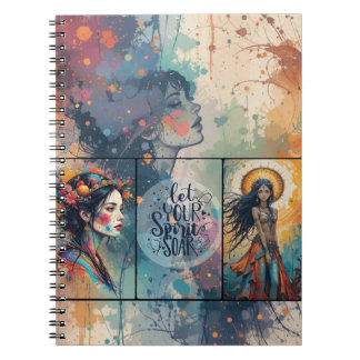 Cuaderno Bloc de notas de Moda Boho