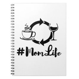 Cuaderno Bloc de notas de #MomLife