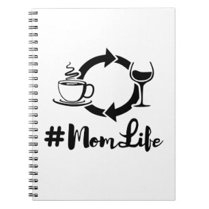 Cuaderno Bloc de notas de #MomLife