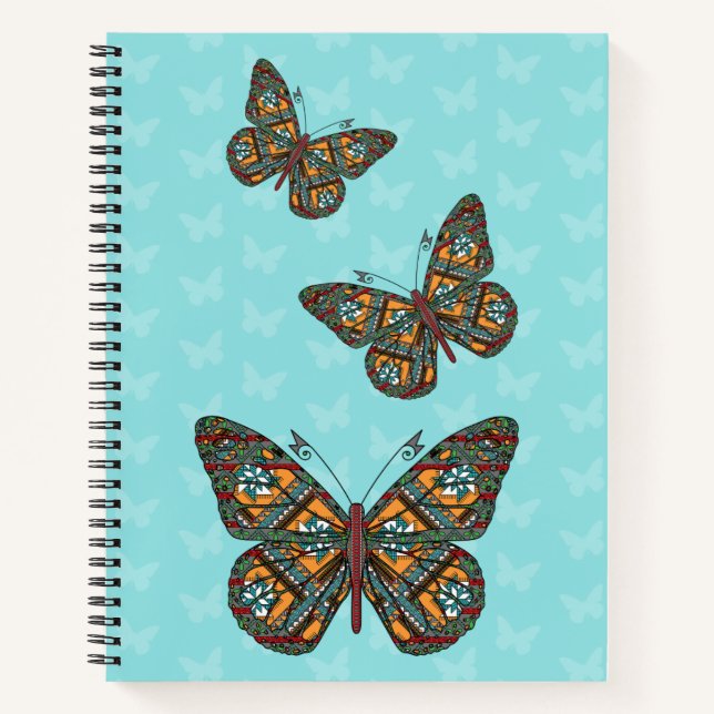 Cuaderno Bloc de notas de monarca ucraniano (Anverso)