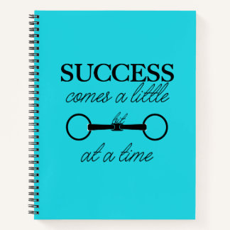 Cuaderno Bloc de notas de motivación ecuestre