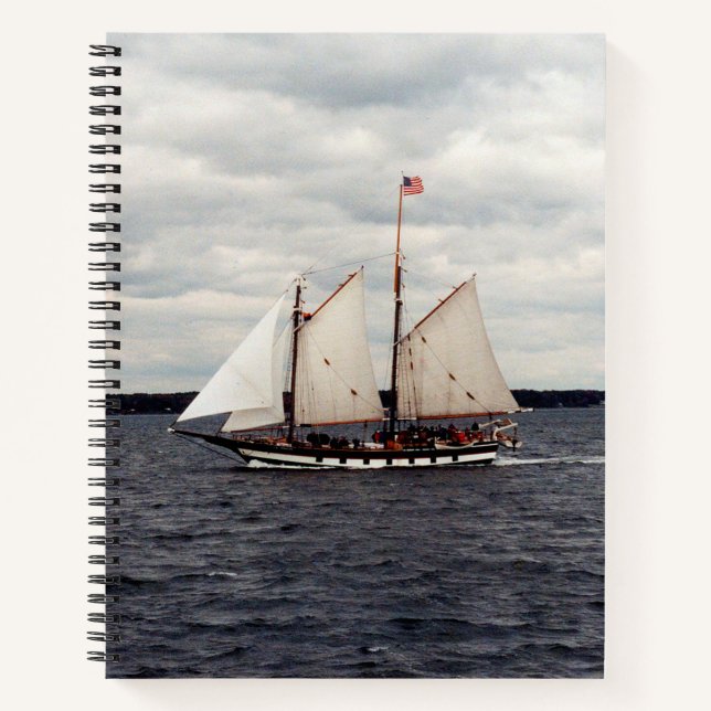 Cuaderno bloc de notas de Mystic Whaler (Anverso)