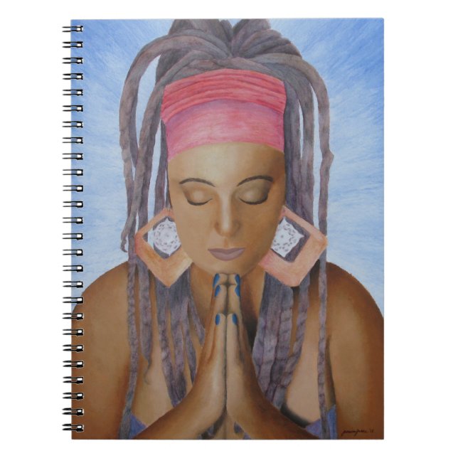Cuaderno Bloc de notas de Namaste (Frente)