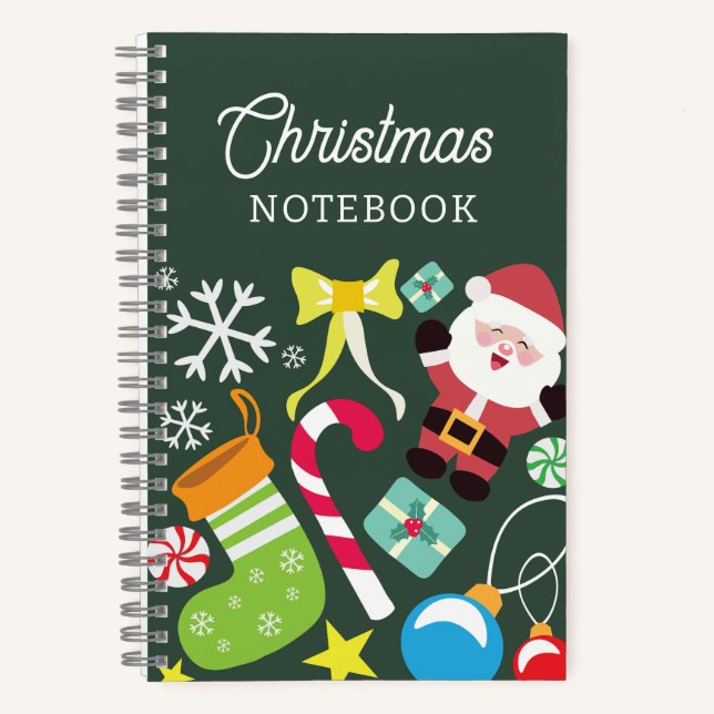 Cuaderno Bloc de notas de navidades (Anverso)