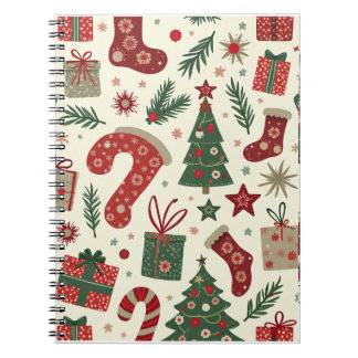 Cuaderno bloc de notas de navidades