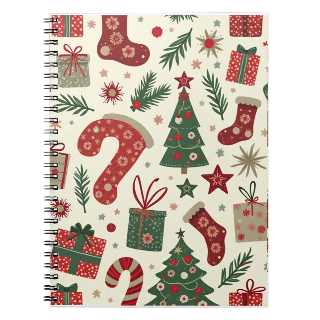 Cuaderno bloc de notas de navidades (Frente)