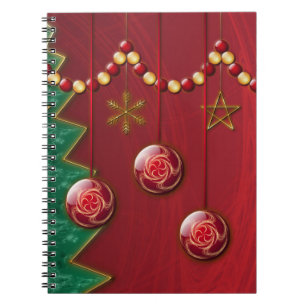 Cuaderno Bloc de notas de Navidades de celebraciones fracta