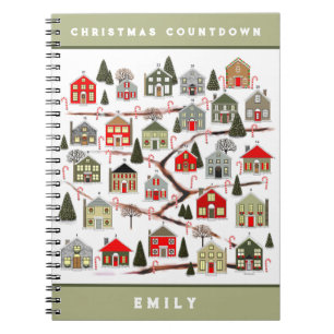 Cuaderno bloc de notas de Navidades personalizados
