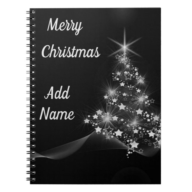Cuaderno bloc de notas de Navidades personalizados (Frente)