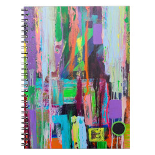 Cuaderno Bloc de notas de niebla morada