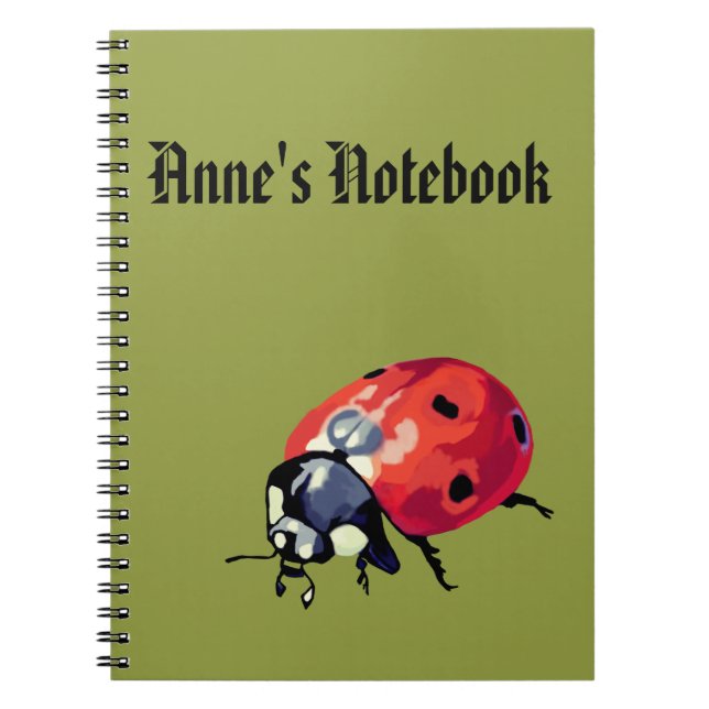 Cuaderno Bloc de notas de nombres de fallos (Frente)