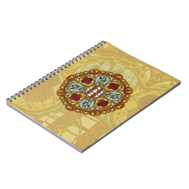 Cuaderno Bloc de notas de Nouveau otoño (Lado Izquierdo)