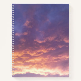 Cuaderno Bloc de notas de nubes de sol