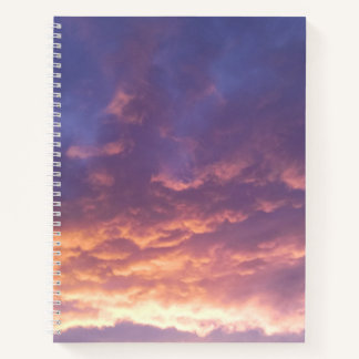 Cuaderno Bloc de notas de nubes de sol