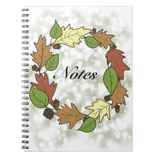 Cuaderno Bloc de notas de otoño