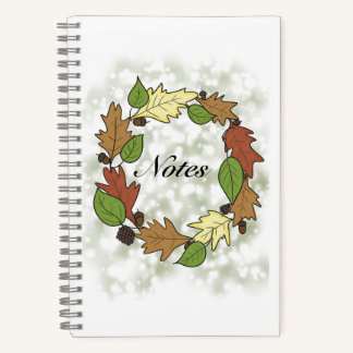 Cuaderno Bloc de notas de otoño