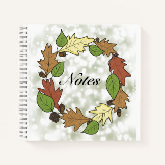 Cuaderno Bloc de notas de otoño