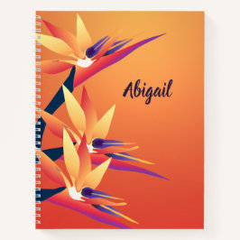 Cuaderno Bloc de notas de pájaro