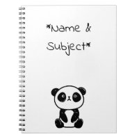 Bloc de notas de Panda