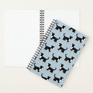 Cuaderno Bloc de notas de patrón de patrón de lápiz de bord