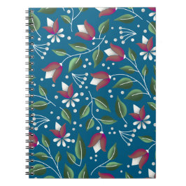 Cuaderno bloc de notas de periodismo floral
