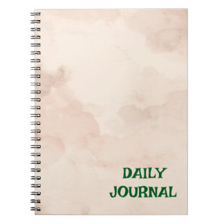 Cuaderno Bloc de notas de personalizable | Elegante y funci